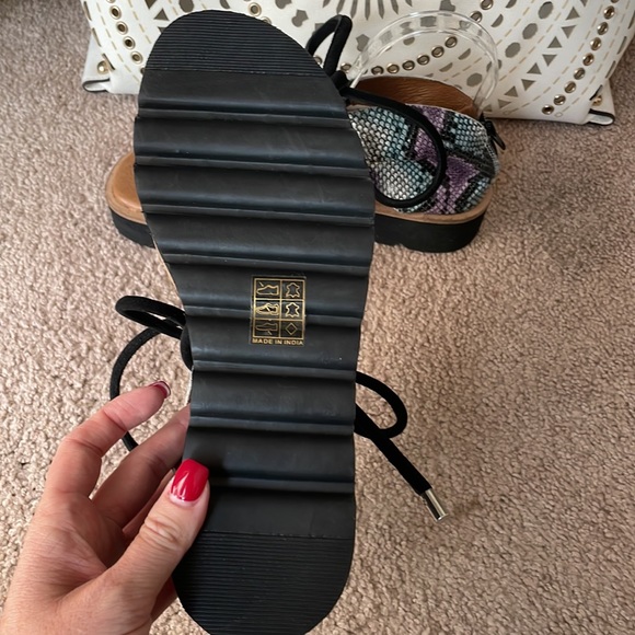 Free People Aubrey wrap platform sandals - Picture 9 of 13